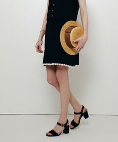 allureville / アルアバイル ミニ・ひざ丈スカート | 【LOULOU WILLOUGHBY】クロッシェフラワーミニスカート