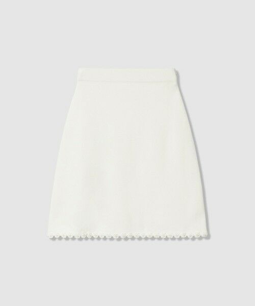 allureville / アルアバイル ミニ・ひざ丈スカート | 【LOULOU WILLOUGHBY】クロッシェフラワーミニスカート | 詳細6