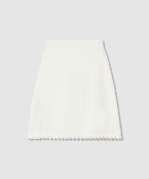 allureville / アルアバイル ミニ・ひざ丈スカート | 【LOULOU WILLOUGHBY】クロッシェフラワーミニスカート | 詳細7