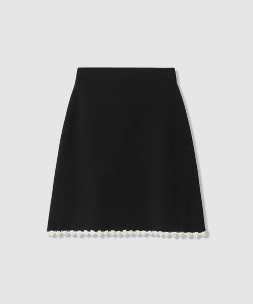 allureville / アルアバイル ミニ・ひざ丈スカート | 【LOULOU WILLOUGHBY】クロッシェフラワーミニスカート | 詳細14