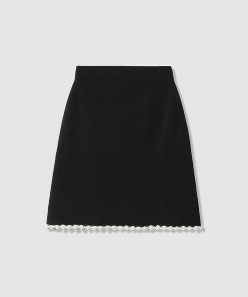 allureville / アルアバイル ミニ・ひざ丈スカート | 【LOULOU WILLOUGHBY】クロッシェフラワーミニスカート | 詳細18
