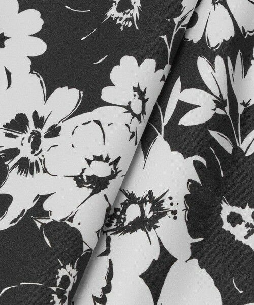 allureville / アルアバイル ロング・マキシ丈スカート | WEB 一部店舗限定【LOULOU WILLOUGHBY】モノトーンフラワープリントギャザースカート | 詳細12