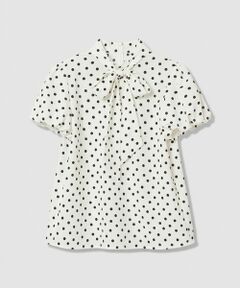 allureville / アルアバイル シャツ・ブラウス | 【LOULOU WILLOUGHBY】デシンドットリボンブラウス