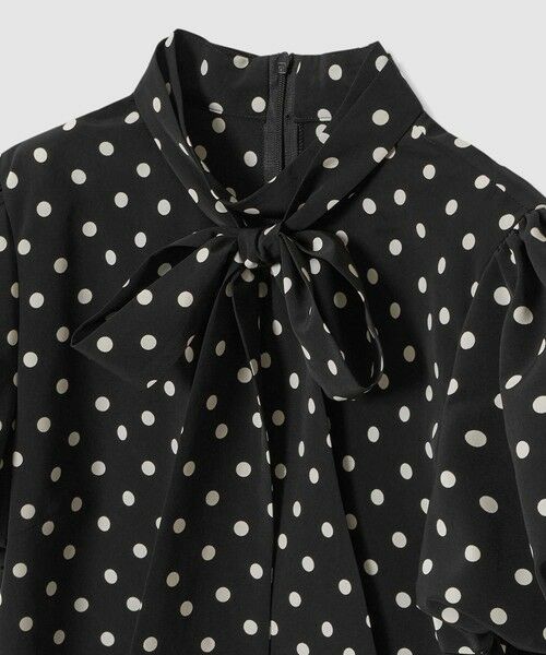 allureville / アルアバイル シャツ・ブラウス | 【LOULOU WILLOUGHBY】デシンドットリボンブラウス | 詳細5