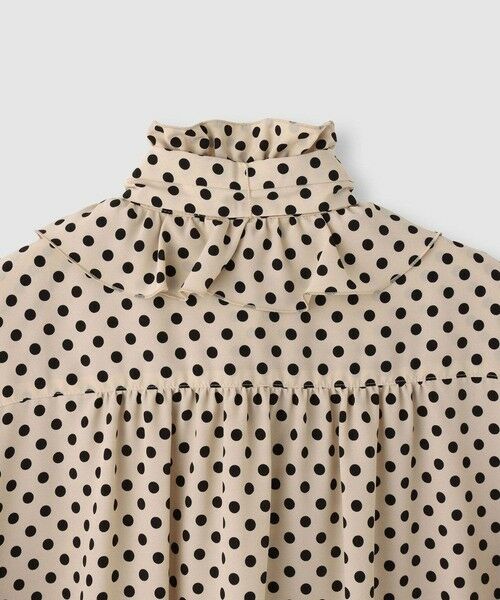 allureville / アルアバイル シャツ・ブラウス | 【LOULOU WILLOUGHBY】デシンドットフレアスリーブブラウス | 詳細10
