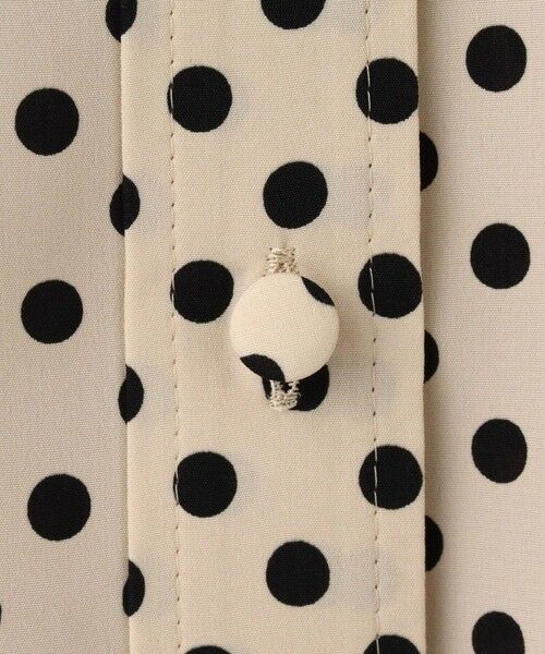 allureville / アルアバイル シャツ・ブラウス | 【LOULOU WILLOUGHBY】デシンドットフレアスリーブブラウス | 詳細12