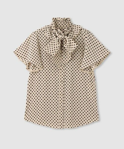 allureville / アルアバイル シャツ・ブラウス | 【LOULOU WILLOUGHBY】デシンドットフレアスリーブブラウス | 詳細5