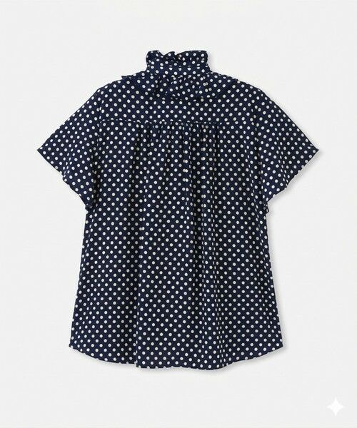 allureville / アルアバイル シャツ・ブラウス | 【LOULOU WILLOUGHBY】デシンドットフレアスリーブブラウス | 詳細19