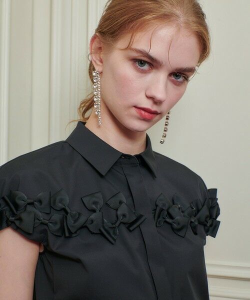 allureville / アルアバイル シャツ・ブラウス | 【LOULOU WILLOUGHBY】メニーリボンシャツ | 詳細10