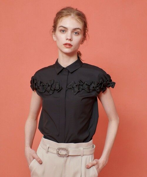 allureville / アルアバイル シャツ・ブラウス | 【LOULOU WILLOUGHBY】メニーリボンシャツ | 詳細19