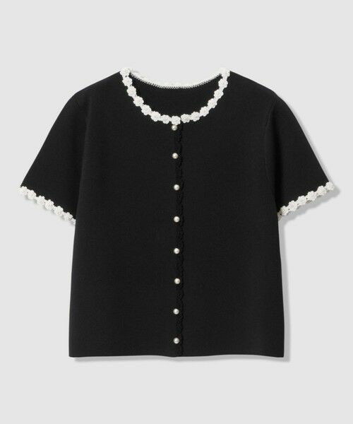 allureville / アルアバイル カーディガン・ボレロ | 【LOULOU WILLOUGHBY】クロッシェフラワージャケットカーディガン | 詳細14