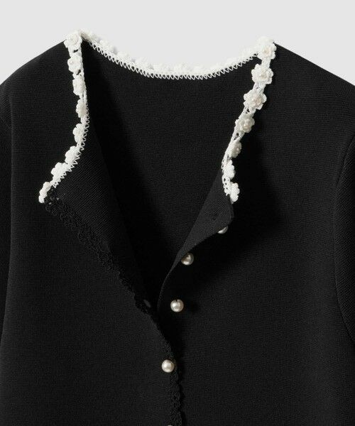 allureville / アルアバイル カーディガン・ボレロ | 【LOULOU WILLOUGHBY】クロッシェフラワージャケットカーディガン | 詳細16