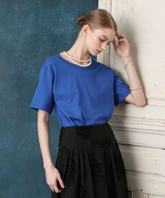 allureville / アルアバイル Tシャツ | 【LOULOU WILLOUGHBY】パールネックレスＴシャツ