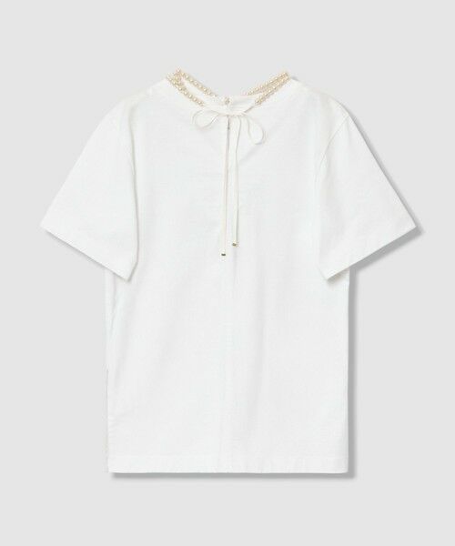 allureville / アルアバイル Tシャツ | 【LOULOU WILLOUGHBY】パールネックレスＴシャツ | 詳細6