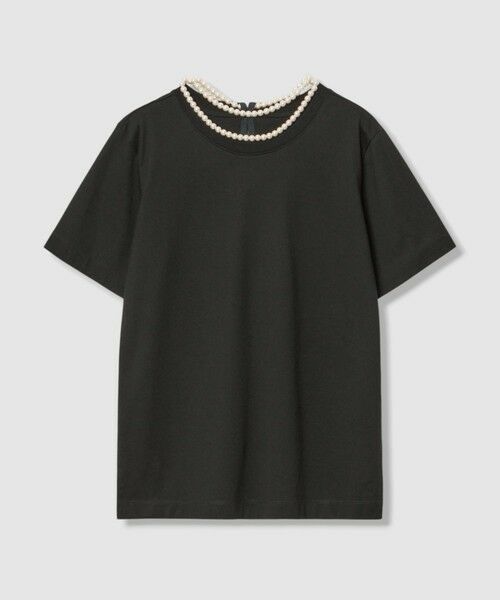 allureville / アルアバイル Tシャツ | 【LOULOU WILLOUGHBY】パールネックレスＴシャツ | 詳細17