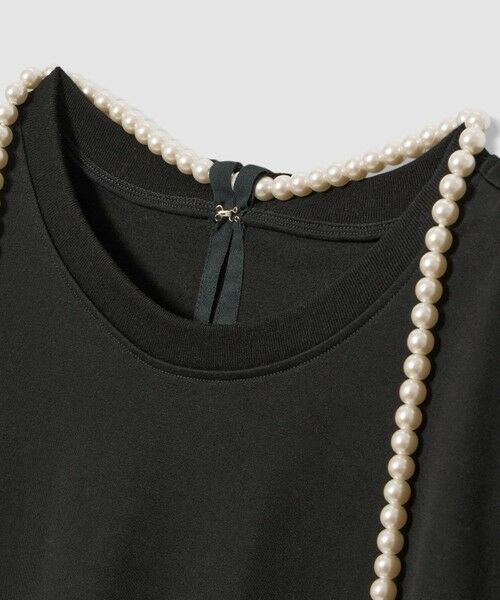 allureville / アルアバイル Tシャツ | 【LOULOU WILLOUGHBY】パールネックレスＴシャツ | 詳細22