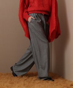 allureville / アルアバイル その他パンツ | ストレッチメニータックパンツ