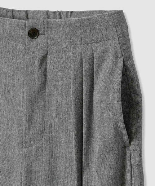 allureville / アルアバイル その他パンツ | ストレッチメニータックパンツ | 詳細7