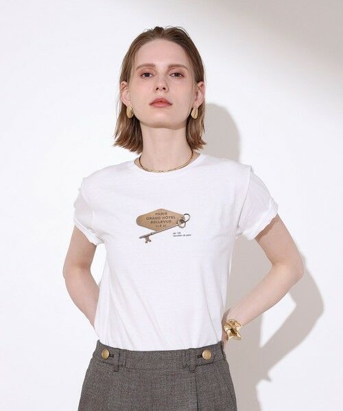 allureville / アルアバイル Tシャツ | キープリントＴシャツ | 詳細1
