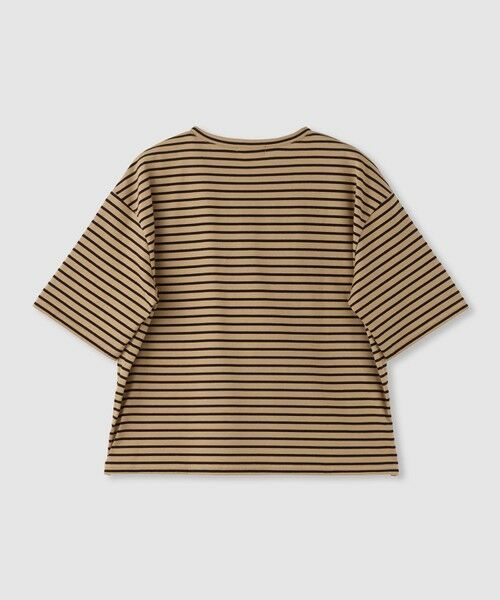allureville / アルアバイル Tシャツ | カレッジライクロゴボーダーＴシャツ | 詳細1