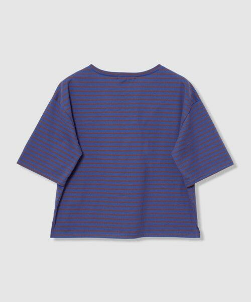 allureville / アルアバイル Tシャツ | カレッジライクロゴボーダーＴシャツ | 詳細10