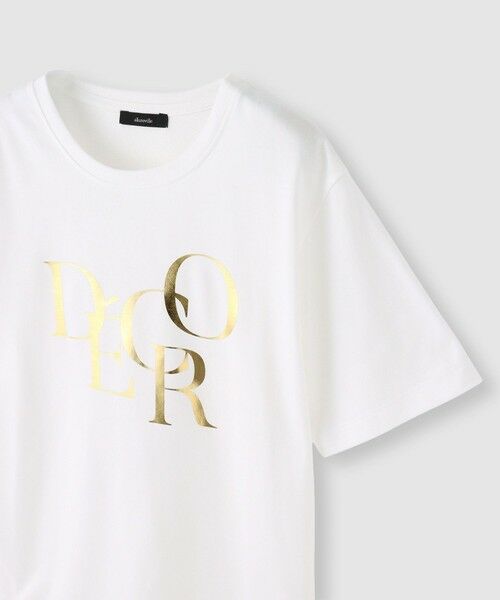 allureville / アルアバイル Tシャツ | ◇DECOR 箔ロゴT | 詳細2