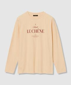 allureville / アルアバイル カットソー | ステッカーロゴロングTシャツ