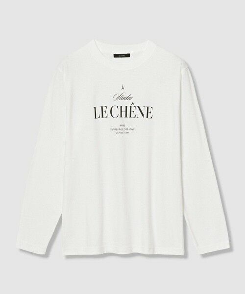 allureville / アルアバイル カットソー | ステッカーロゴロングTシャツ | 詳細7