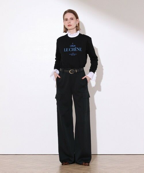 allureville / アルアバイル カットソー | ステッカーロゴロングTシャツ | 詳細10