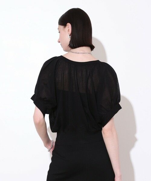 allureville / アルアバイル カーディガン・ボレロ | ギャザランタンスリーブ 2WAYカーディガン | 詳細7