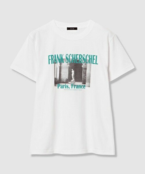 allureville / アルアバイル Tシャツ | PARIS ロゴT（グリーン系 (74)）