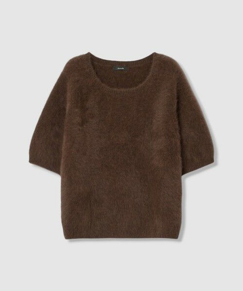 allureville / アルアバイル ニット・セーター | WEB ルミネ別注 カシミヤブレンドファー加工半袖プルオーバー | 詳細23