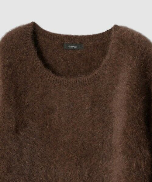 allureville / アルアバイル ニット・セーター | WEB ルミネ別注 カシミヤブレンドファー加工半袖プルオーバー | 詳細24
