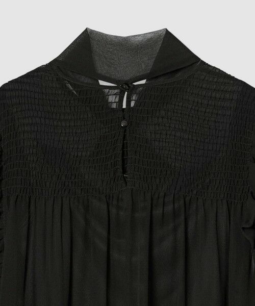 allureville / アルアバイル シャツ・ブラウス | シルクシフォンシャーリングブラウス | 詳細13