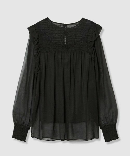 allureville / アルアバイル シャツ・ブラウス | シルクシフォンシャーリングブラウス | 詳細7