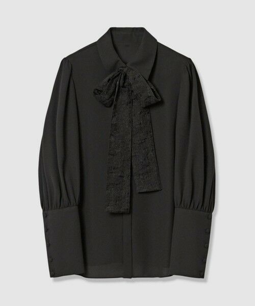 allureville / アルアバイル シャツ・ブラウス | 刺繍リボンタイブラウス | 詳細24