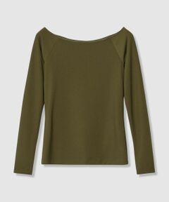 allureville / アルアバイル カットソー | マットストレッチリブ2WAYプルオーバー