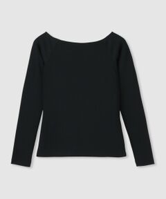 allureville / アルアバイル カットソー | マットストレッチリブ2WAYプルオーバー