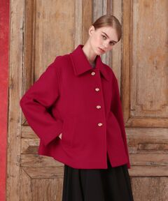 allureville / アルアバイル ダッフルコート | シャルムビーバーショートコート