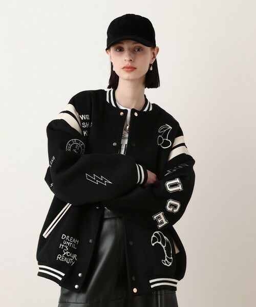allureville / アルアバイル ブルゾン | 【FRENKEN(フランケン)】BASEBALL JACKET（ブラック (95)）