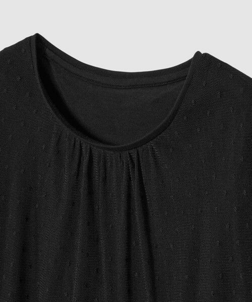 allureville / アルアバイル カットソー | ドットチュールレイヤーT | 詳細4