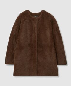allureville / アルアバイル ダッフルコート | カシミヤブレンドファー加工コート
