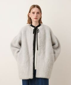 allureville / アルアバイル ダッフルコート | カシミヤブレンドファー加工コート