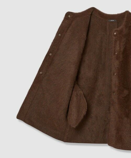 allureville / アルアバイル ダッフルコート | カシミヤブレンドファー加工コート | 詳細6