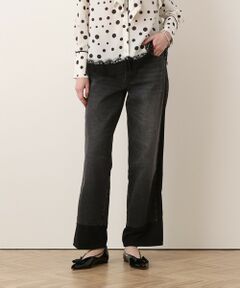 allureville / アルアバイル その他パンツ | 【FRENKEN(フランケン)】MOVE CUT HEM DENIM