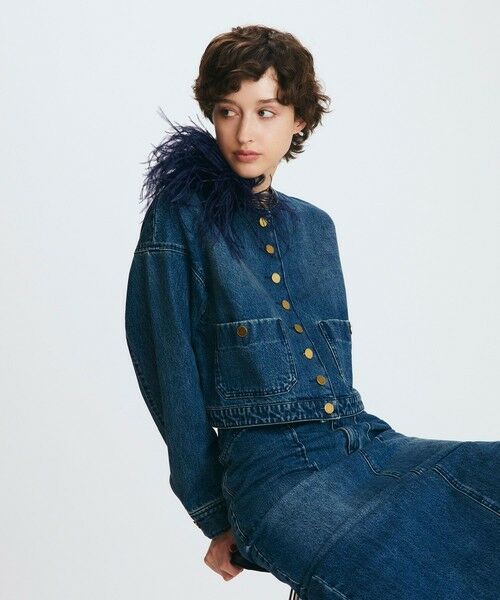 allureville / アルアバイル ブローチ・コサージュ | 【INDRESS(インドレス)】OSTRICH FEATHER BROOCH | 詳細10