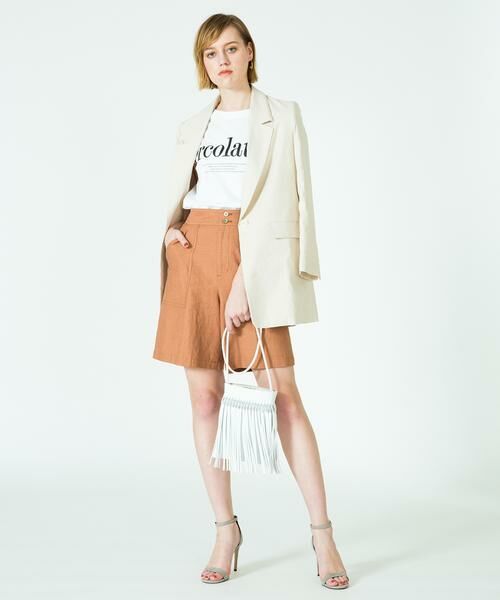 ＊＊allureville / アルアバイル テーラードジャケット | バイオリネンストレッチロングジャケット | 詳細12