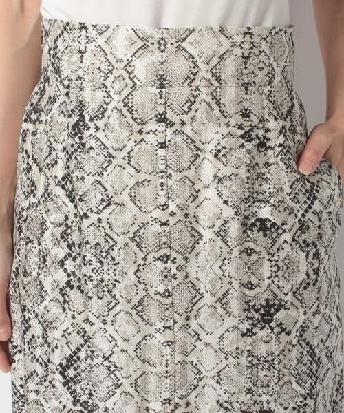 ＊＊allureville / アルアバイル スカート | パイソンプリントナロースカート | 詳細4
