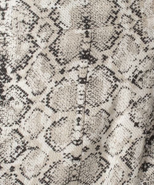 ＊＊allureville / アルアバイル スカート | パイソンプリントナロースカート | 詳細6