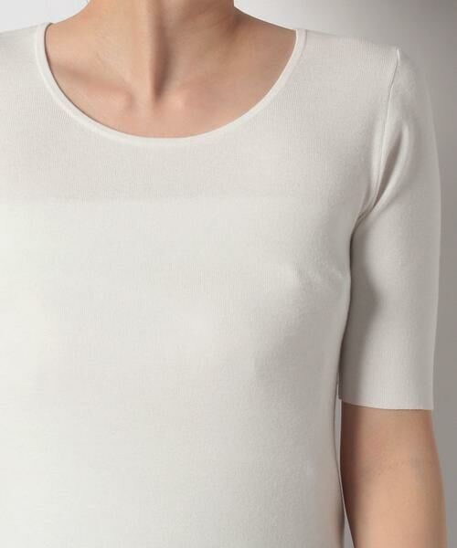 ＊＊allureville / アルアバイル ニット・セーター | レーヨンポリ前後2WAYプルオーバー | 詳細4